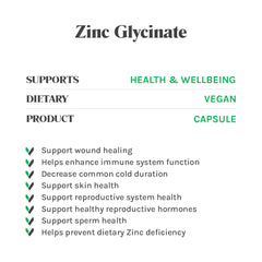 Zinc Glycinate Supplements
