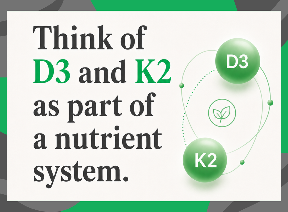 Vitamin D3 & K2: Why Take Them Together?