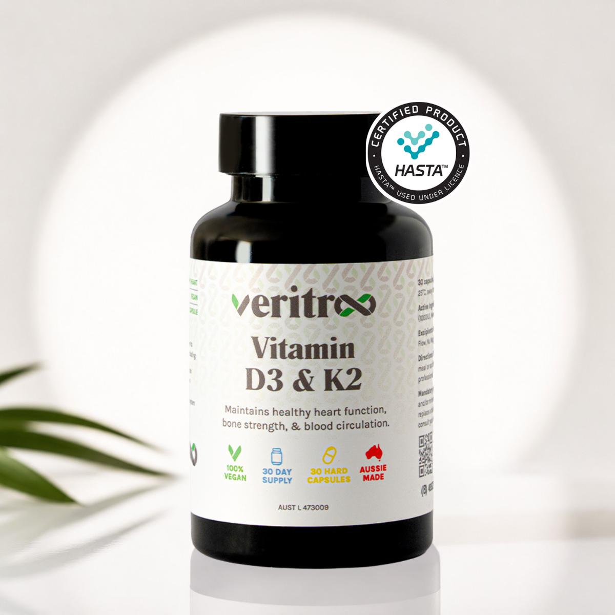 Vitamin D3 & K2 (MK-7) Capsules