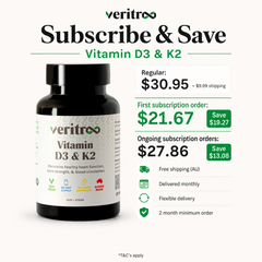 Vitamin D3 & K2 (MK-7) Capsules
